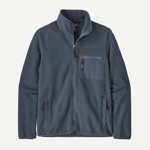 Patagonia Men's Synchilla Fleece Jacket Smolder Blue Size Medium New With Tags